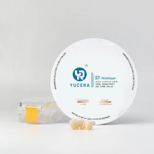 YUCERA ST Multilayer Yucera Pre Sintered Zirconia Dental Ceramic Materials