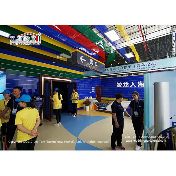 20x30m 6m Side Height Outdoor Event Tents With Thermo Roof Covers And Glass Panel Around For Cinema Room