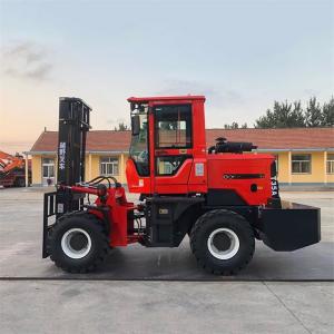Multifunction Diesel Off Road Drum Forklift Truck Machines