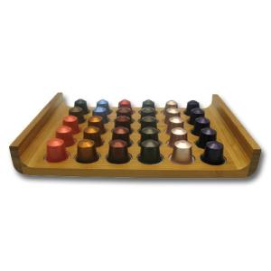 Quality bamboo coffee pod coffee tea dispenser for sale