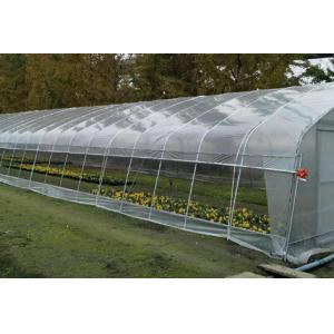 Rainfall 150mm/H Tunnel Greenhouse With Mechanical Ventilation Optional Cooling