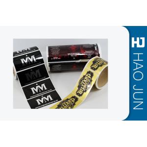 Coating Paper Custom Self Adhesive Stickers / Custom Removable Stickers