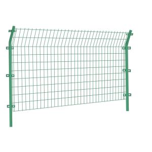 4mm PVC Coated Welded Wire Mesh Panel Green 6ft Galvanized