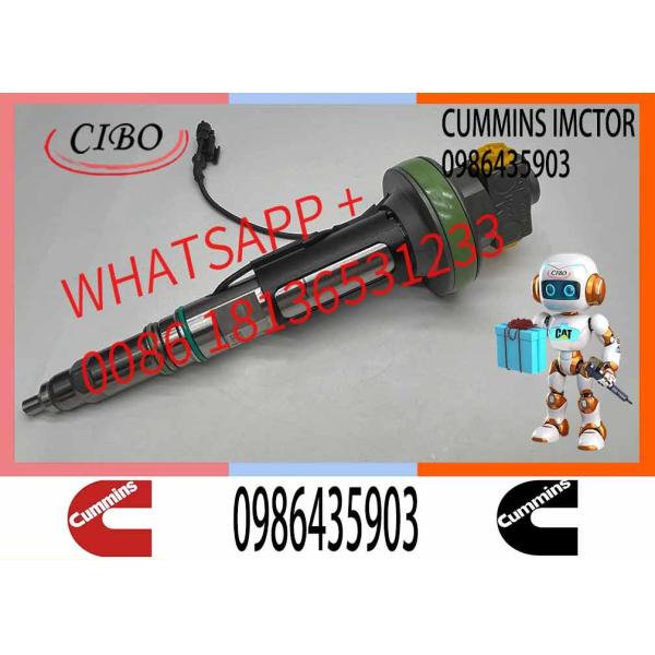 Genuine Fuel Injector Assembly 0986435615 0986435904 0986435901 F00BJ00006 FOOBJ00007 0986435903 For Qsk19 Engine
