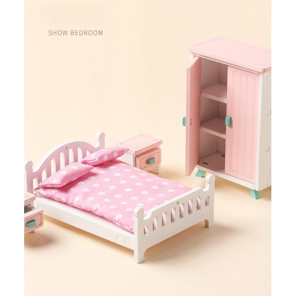 Mini Montessori Wooden Girls Bedroom Toys With No Burr