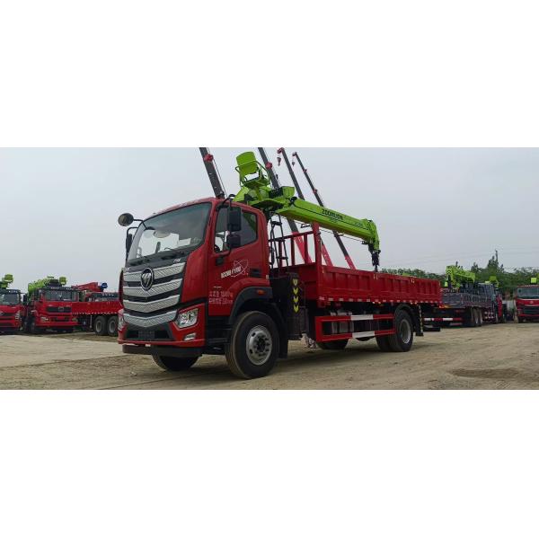 Durable 2-ton, 3-ton, 3.2-ton Flexible 4-ton, 5-ton Hydraulic Lifting Mobile Telescopic Arm Truck Mounted Crane