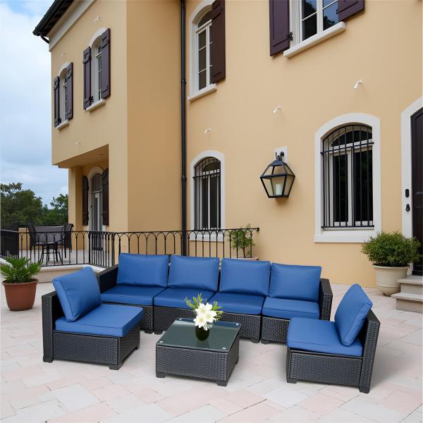 Outdoor Rattan Sofa Table sets The Perfect Outdoor Furniture for Comfort and Style