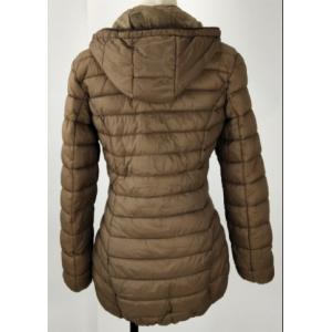 Outdoor Ladies Light Padded Jacket Short Fur Lining Heat Retention