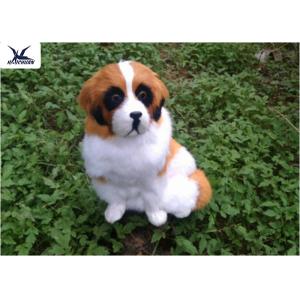 Realistic Life size Animals With Fur Playground Zoo Garden Decoration Statues