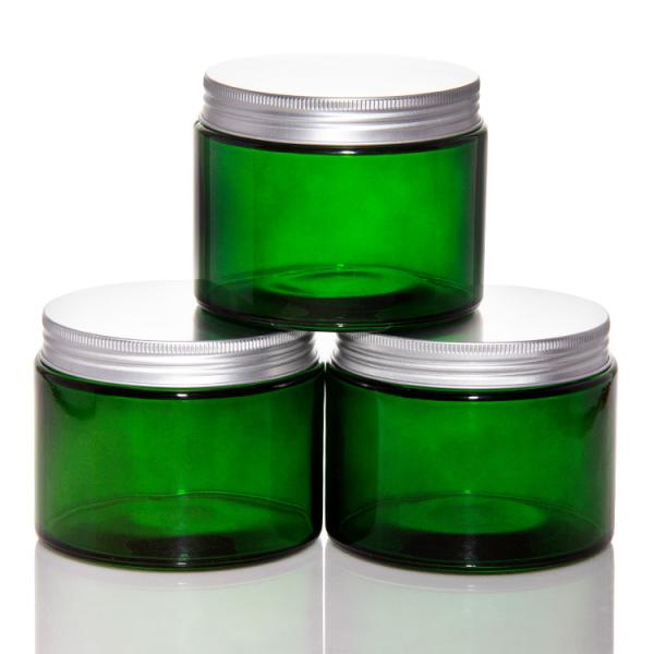 Buy Empty Green Glass Candle Jars Vessels 7oz 8oz 10oz 16oz at wholesale prices