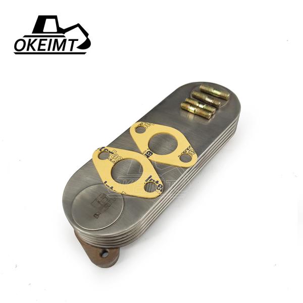 Buy High Quality Excavator Diesel Engine Parts 4D105 6134-61-2113 600-651-1421 Oil Cooler Core at wholesale prices