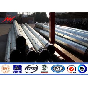 10kv ~ 550kv Electrical Steel Utility Pole Steel Power Distribution Pole