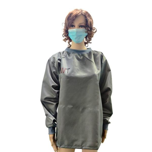 Buy 5mm Grid Cleanroom Lab Factory Anti Static ESD Suit Customized Sizes at wholesale prices