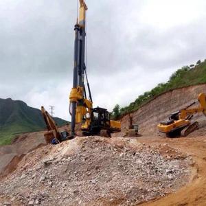 Hydraulic Rotary Pile Drilling Rig Machine KR125A Foundation 1300mm