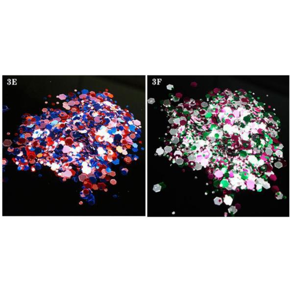 Diwali Celebration Essential Colorful High Shining 1mm 2mm 3mm White Silver Pink Green Bling Nail Glitter Powder