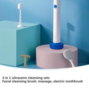 Replaceable Heads 3 In 1 Ultrasonic Electric Toothbrush