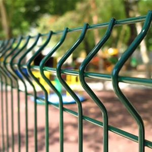 3d Curvy Galvanized Welded Wire Mesh Fencing Powder Coated