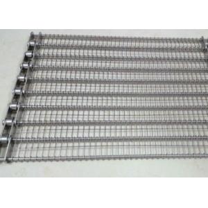 Quality Cleaning Potatoes Cassava Eye Link Conveyor Belt Ss 304 Ss 430 for sale