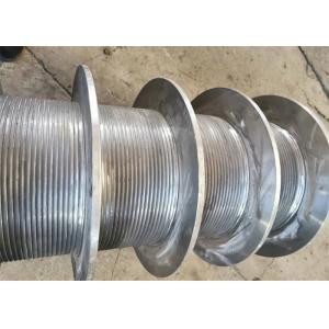 Wall Scrubbing Multi Lbs Grooved Winch Drum Alloy Steel