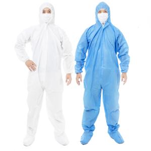 EN1186 SMS PP Painters Disposable Protective Jumpsuit Disposable Isolation