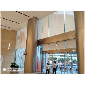 Remote Control Custom Electric Blinds Up And Down Synchronized Black Roller