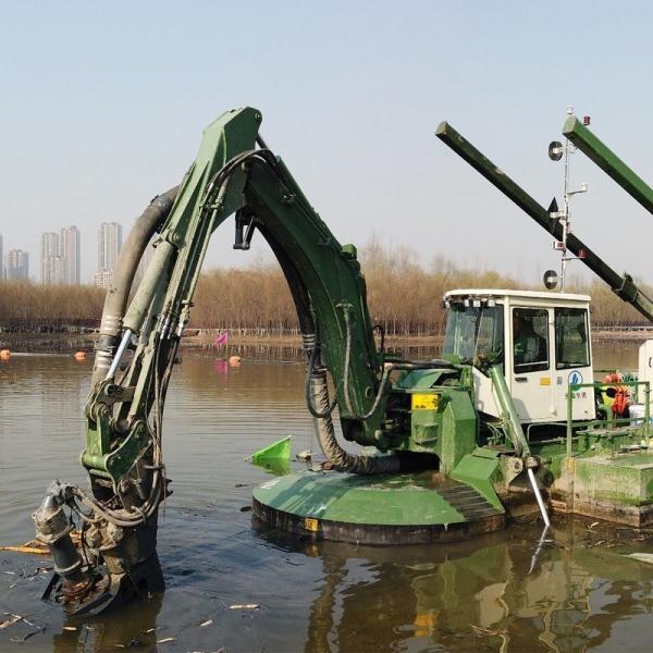 Buy Kingda Sand Pump and Multifunctional Attachments on Versatile Amphibious Dredger at wholesale prices