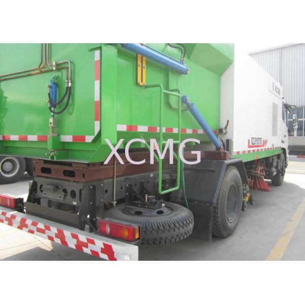 8tons Multifunction Truck Mounted Sweeper , Special Purpose Vehicles Sweeping