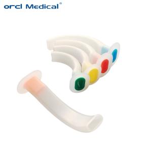Medical PE Guedel Pattern Airway Color Coded Oropharyngeal Guedel Airway