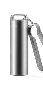 Micro Keychain Pill Holder