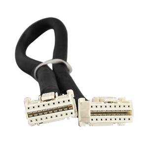 customized 9pin wiring harness auto electrical cables wire harness assembly