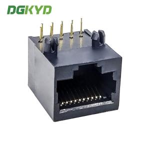 DGKYD5621K1111IWA1DY4 RJ45 interface 10P10C connector plastic lightless