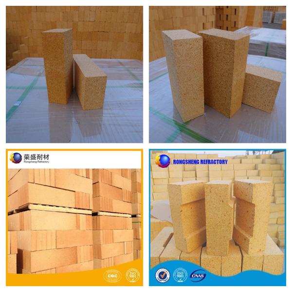 High Refractoriness Fireclay Refractory Brick Sk32 Sk34 Sk36 For Rotary Kilns