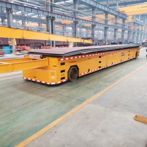 Heavy 80T Transport Platform Lithium Battery Transfer Cart