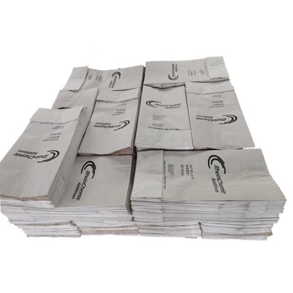 Stand Up Type Multiwall Kraft Paper Bags Recyclable Pollution Free GMP Standard