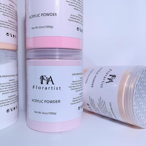 Bulk and Bottle Wholesale Personal Professional Nail Acrylic Powder Logo Custom Acrylic Nail Powder Bulk Acrylic Powder