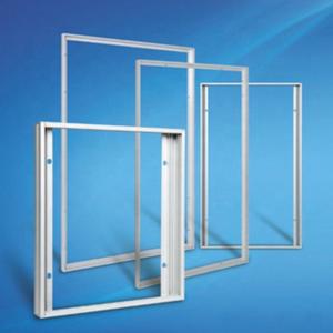 Industrial Aluminum Extrusion Solar Panel Frame Delicate Elegant Appearance