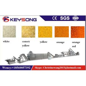 Full Automatic Breadcrumb Making Machine Twin Screw Extruder High Efficiency