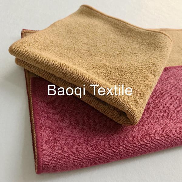 2 color 100% poly 200g 2 layers kitchen towels,microfiber tea towels dry water kitchen towels cleaning rags size 30*30cm
