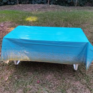 Oilproof Custom Printed 137x183CM Festival Tablecloth Eco Friendly