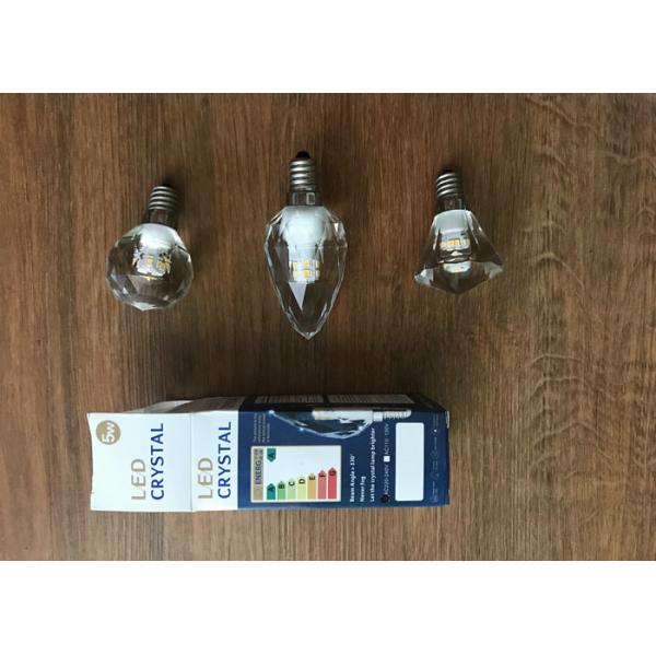 Ac 230v E14 Led Candle Bulbs Dimmable Diamond Shine 3.3w For Accent Lighting