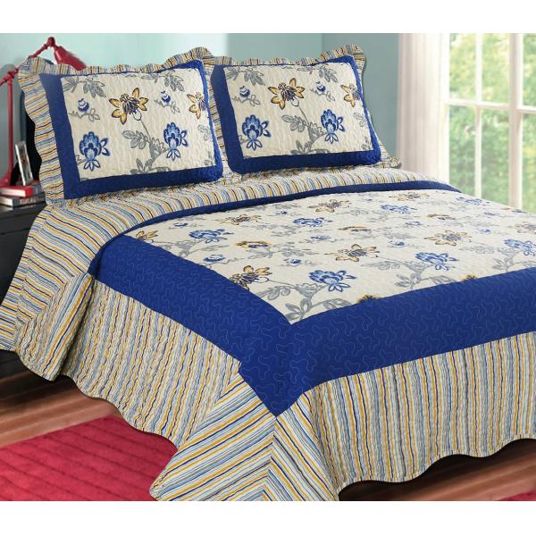 Buy Printed Embroidery bedroom beautiful comforter sets with frame at wholesale prices