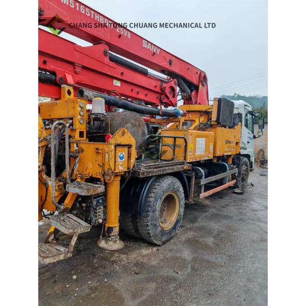 2015 Sany Heavy Industry SYM5165THBDD 25V8 Used Concrete Pump Truck 25 Meter