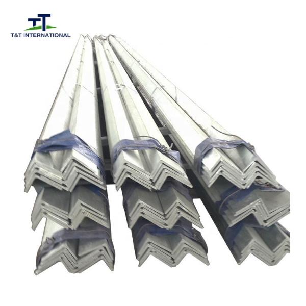 Equal Unequal Structural Steel Angle , Mild Steel Equal Angle Q235 Black Color