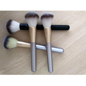 Popular Silver Handle Makeup Foundation Brush With Aluminium Ferrule