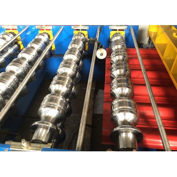 1.25m Metal Roofing Machine PLC 7m Corrugated Roll Making Equipment