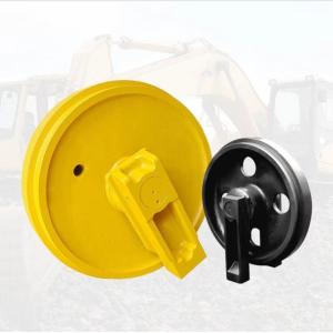Yellow or Black 40SiMnTi/40Mn2 High Strength Durable Bulldozer Parts Front Idler