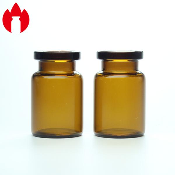 Buy 5ml 22*35mm Amber Pharmaceutical Glass Bottle Vial at wholesale prices