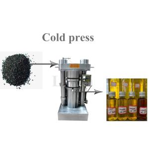Batch Model Hydraulic Oil Press 8kg Sesame Seeds Machine