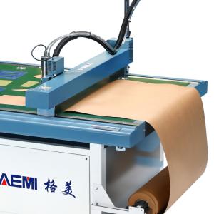 Garment Flatbed Template Cutter , Template Board Milling Machine 500-1500mm/s