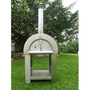 430 Stainless Steel Wood Burning Pizza Oven Easily Move